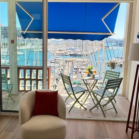 아파트 Superbe 2 Pieces, Terrasse Face Au Port Et *